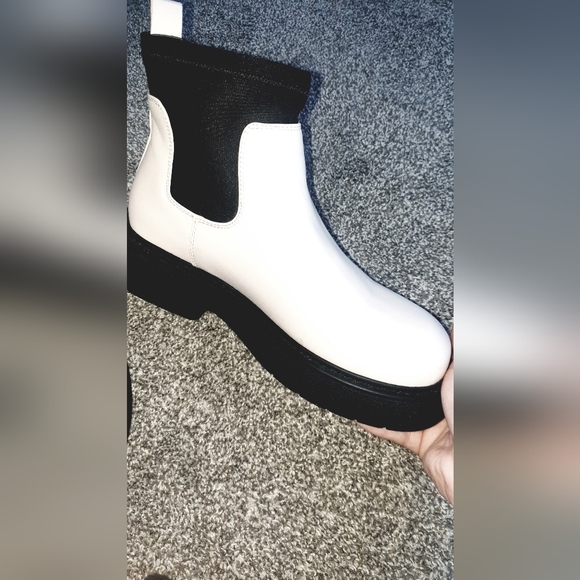 white ladies boots size 5 - Picture 3 of 3